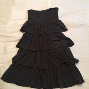 J. Crew waterfall strapless dress